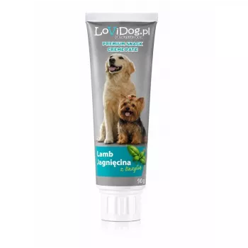 LoviDog lammas & basilika makutahna koirille 90g