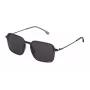 LOZZA MAN SL4214M546S9P aurinkolasit suorakaiteen muotoinen asetaatti musta kehys polarisoidut harmaat linssit UV400 54/20/145 mm