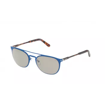 LOZZA SL2235M53RD5X unisex-aurinkolasit - asetaattikehys, UV400-suoja, 53 mm linssi