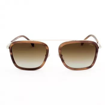 LOZZA SL2291M-579Y miesten suorakaiteen muotoiset asetaatti-aurinkolasit Havana 54 mm