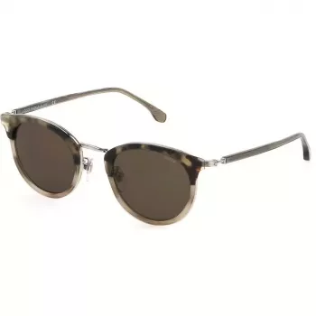 LOZZA SL2393-4902BW unisex suorakaiteen muotoiset aurinkolasit Havana/ruskea 49 mm