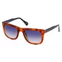 LOZZA SL4006M5209BG unisex-aurinkolasit - musta asetaattikehys, harmaat polykarbonaattilinssit, UV400-suoja, 52 mm linssin leveys