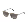 LOZZA SL4028M520ANB unisex-suorakaide-aurinkolasit - musta asetaattikehys, harmaat polykarbonaattilinssit, UV400-suoja