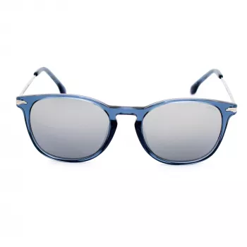 LOZZA SL4159M-955X unisex-suorakaiteen muotoiset aurinkolasit musta harmaa sävytetty 52 mm