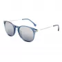 LOZZA SL4159M-955X unisex-suorakaiteen muotoiset aurinkolasit musta harmaa sävytetty 52 mm