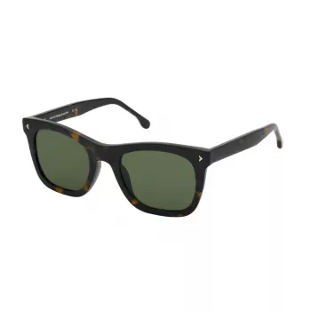 LOZZA SL4359-5404BL miesten aurinkolasit, havanna-asetaattikehys, siniset liukuvärilinssit, 54 mm