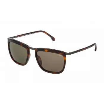 LOZZA unisex-aurinkolasit SL2283M550627 - suorakaiteen muotoinen asetaattikehys UV400-suojauksella