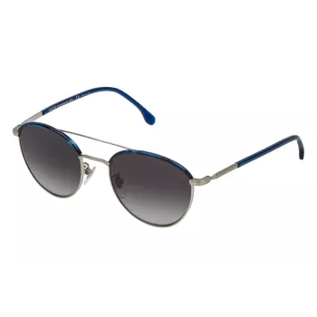 LOZZA unisex-aurinkolasit SL2290M-0581 Havana ruskea neliömäinen asetaatti UV400