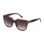 LOZZA naisten SL4131M5409G1 aurinkolasit 54/19/140 mm musta asetaattikehys harmaa liukuvärilinssi UV400