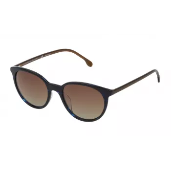LOZZA naisten aurinkolasit SL4178M516X8P Havana kilpikonna asetaatti suorakaiteen muotoinen polarisoitu UV400 51 mm