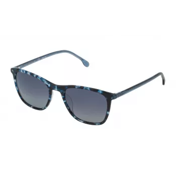 LOZZA naisten aurinkolasit SL4177M53WT9P Havana asetaatti kulmikas kehys ruskeat liukuvärilinssit 53 mm