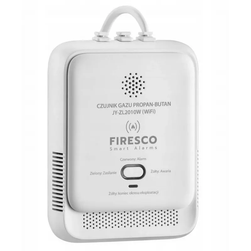 LPG-propaani-butaanikaasusensori Firesco JY-ZL2010W WiFi Tuya -sovelluksella