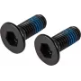 Lucky Scooter Jarrupultti - M6 x 20mm kuusiokolo, musta hapetettu, 2 kpl pakkaus