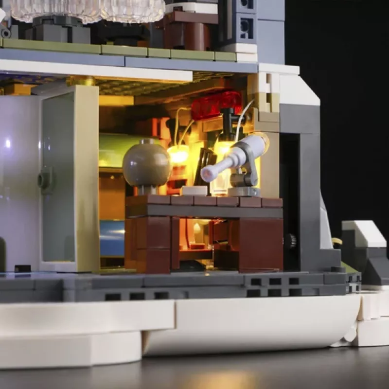 Lumibricks Alpine Observatory valaistu rakennuspalikkasarja (1180 osaa)
