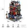 Lumibricks Boxclub LED-valosarja LEGO 10274 Haunted House -sarjaan