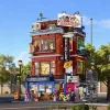 Lumibricks Boxclub LED-valosarja LEGO 10274 Haunted House -sarjaan