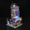 Lumibricks Cyberpunk Neoncity Cyber Couture Galleria LED-valaistussarja