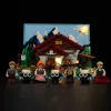 Lumibricks LED-valaistussarja LEGO Ideas A-Frame Cabin -sarjaan (sarja 21338) - paimenmaja