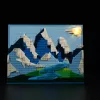 Lumibricks LED-valaistussarja LEGO Ideas A-Frame Cabin -sarjaan (sarja 21338) - paimenmaja