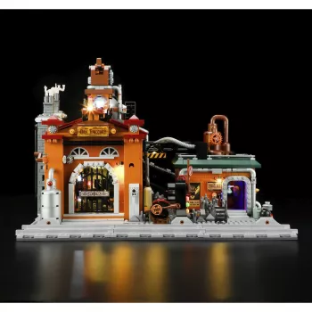 Lumibricks Steampunk Erzfabrik LED-rakennuspalikkasarja