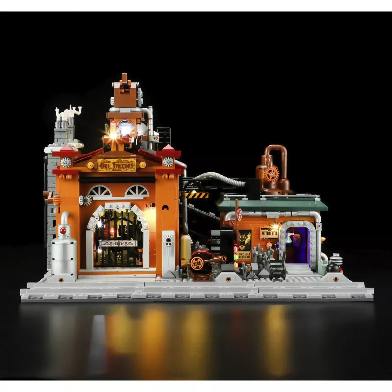 Lumibricks Steampunk Erzfabrik LED-rakennuspalikkasarja