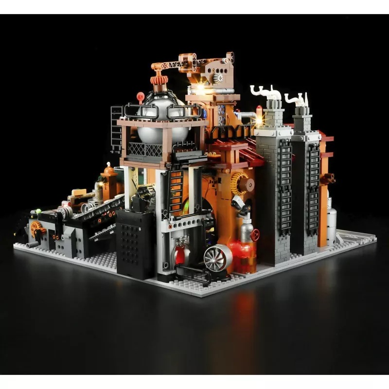 Lumibricks Steampunk Erzfabrik LED-rakennuspalikkasarja