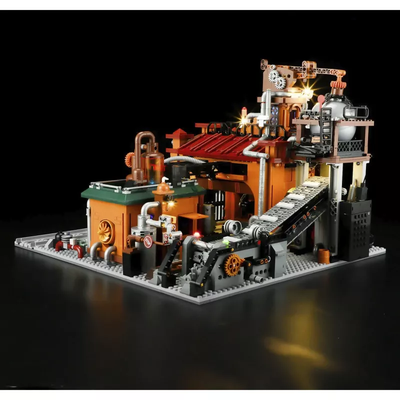 Lumibricks Steampunk Erzfabrik LED-rakennuspalikkasarja