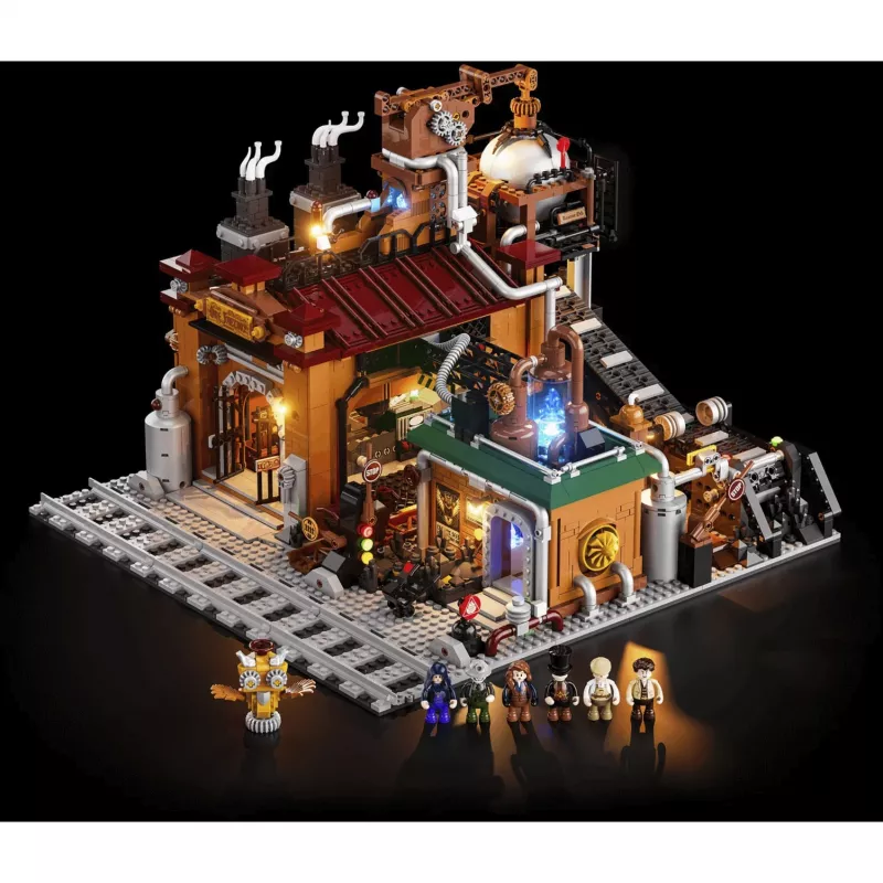 Lumibricks Steampunk Erzfabrik LED-rakennuspalikkasarja