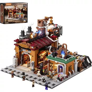 Lumibricks Steampunk Erzfabrik LED-rakennuspalikkasarja