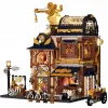 Lumibricks Steampunk Memory Shop DIY-miniatyyri nukkekodin rakennussarja