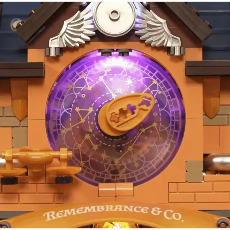 Lumibricks Steampunk Memory Shop DIY-miniatyyri nukkekodin rakennussarja