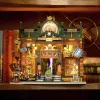 Lumibricks Steampunk Time Rift Library -DIY-miniatyyrikirjanurkkaussarja