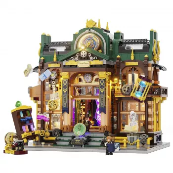 Lumibricks Steampunk Time Rift Library -DIY-miniatyyrikirjanurkkaussarja