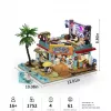 Lumibricks Surfshop valaistu rakennuspalikkasarja