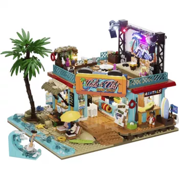 Lumibricks Surfshop valaistu rakennuspalikkasarja