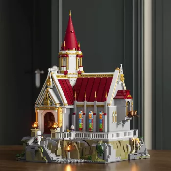 Lumibricks Schatzkammer des Königsschlosses rakennussarja LED-valoilla (985 osaa)