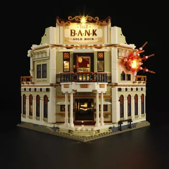 Lumibricks Western Bank Heist rakennussarja 1050 osaa