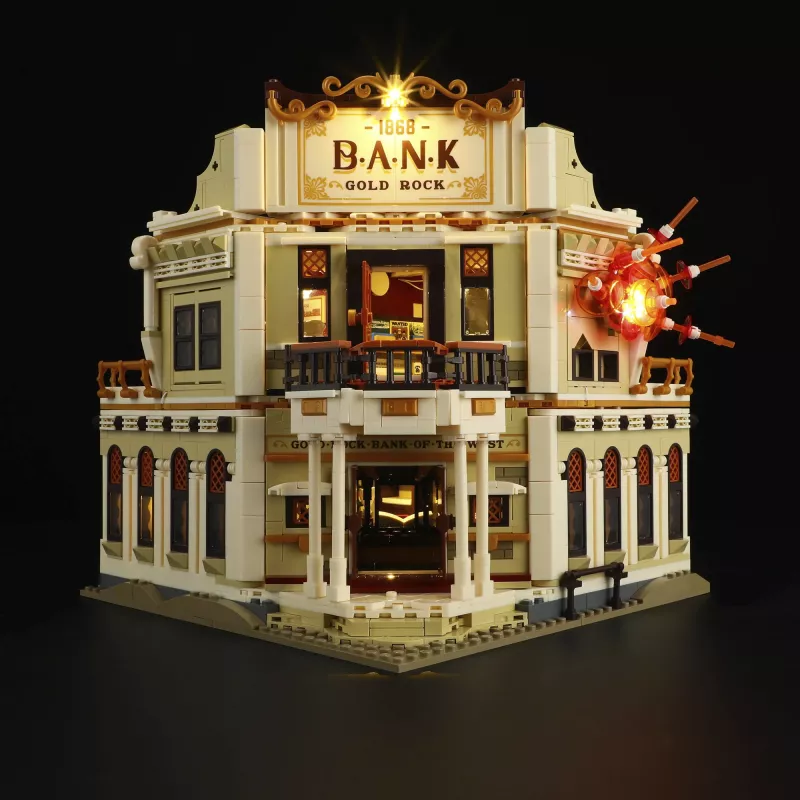 Lumibricks Western Bank Heist rakennussarja 1050 osaa