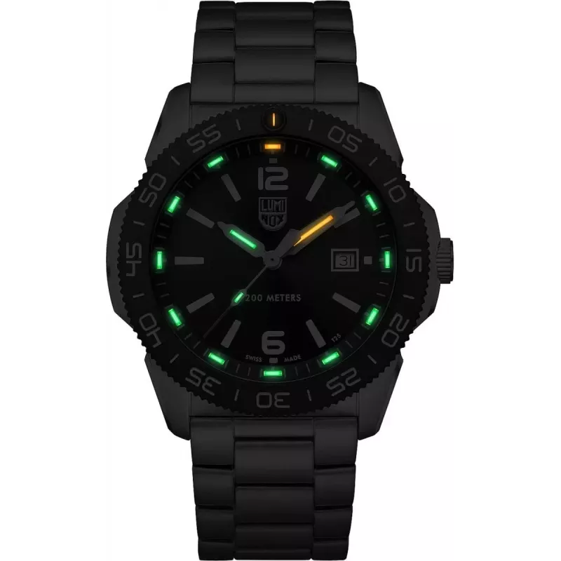 LUMINOX miesten sukelluskello XS.3137 44 mm Carbonox sveitsiläinen kvartsikello