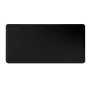 LUMIVIDA suuri PVC-nahkainen hiirimatto liukumattomalla kumipohjalla, 1200x600 mm, musta