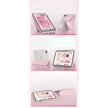 MACHINO TAB -kotelo iPad Pro 11 2024 pinkki