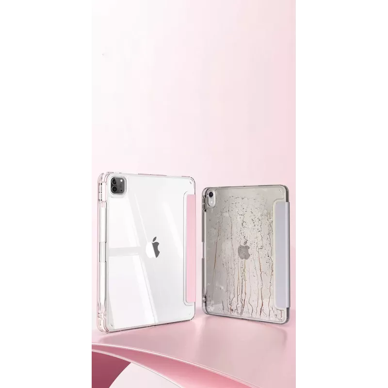 MACHINO TAB kotelo iPad Pro 12.9 2018-2022/ AIR 13 2024 vaaleanpunainen