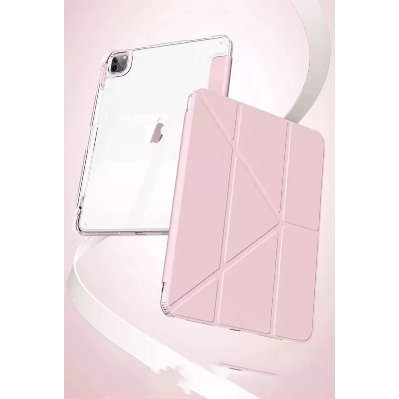 MACHINO TAB kotelo iPad Pro 12.9 2018-2022/ AIR 13 2024 vaaleanpunainen