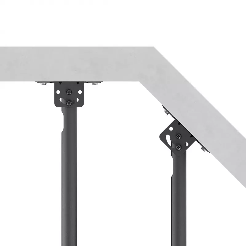 Maclean MC-174 kattoteline 23-55 tuuman televisioille, 35 kg, VESA 400x400, musta