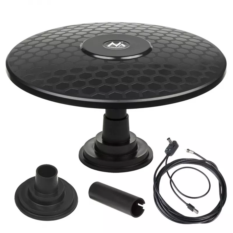 Maclean MCTV-945 omnidirektionaalinen aktiivinen DVB-T/T2 H.265 HEVC USB-magneettiantenni