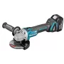 Makita DGA506RTJ 18V LXT harjaton akkukulmahiomakone 125mm 8500 RPM