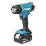 Makita DHG181RT 18V akkukuumailmapuhallin setti 1x5,0Ah