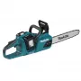 MAKITA DUC355PT2 36V (2x18V) akkuketjusaha 35cm (14 tuumaa) 2x5.0Ah akuilla ja laturilla