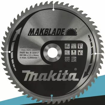 Makita MakBlade Plus pyörösahanterä 305 mm 60T kovametalliteroitettu