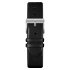 MAM MAM621 unisex analoginen kello 39 mm musta kellotaulu musta nahkaranneke